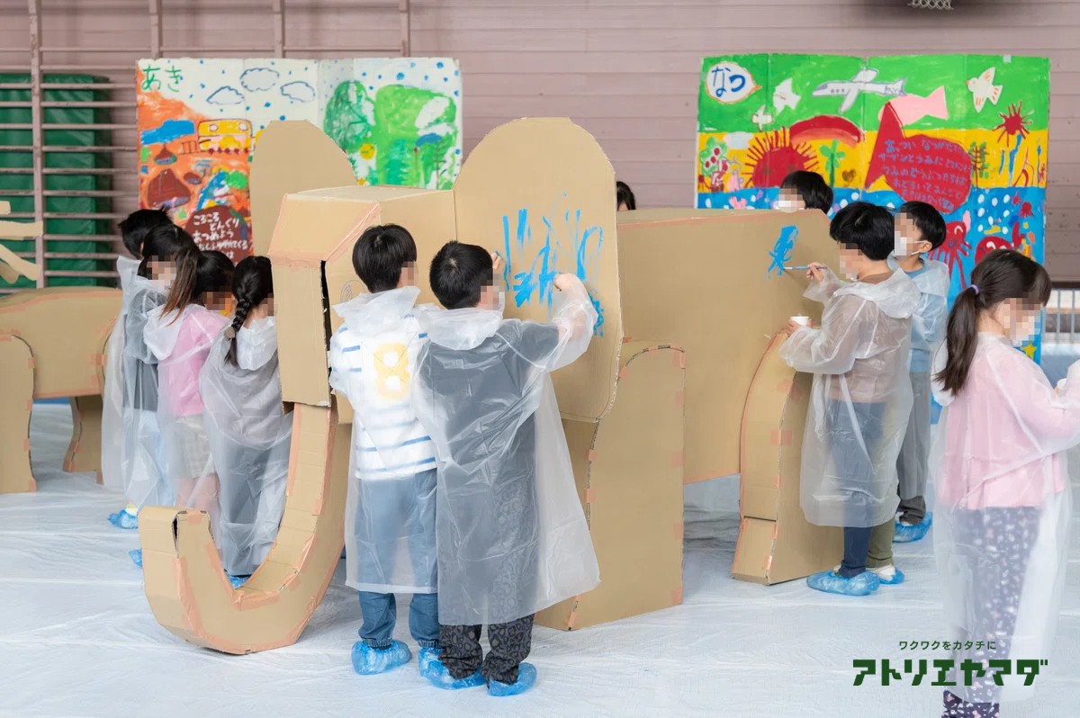 小学校での芸術鑑賞会